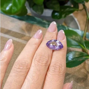 10.14 Ct. Violet Tanzanite from Tanzania