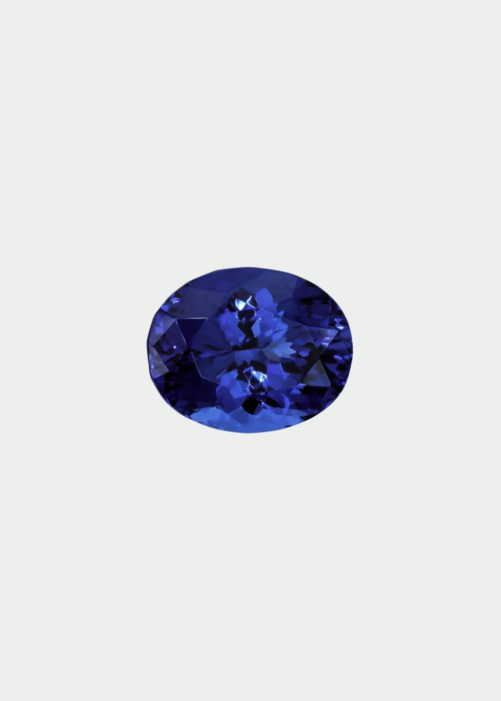 13.01 Ct. Blue Tanzanite from Tanzania