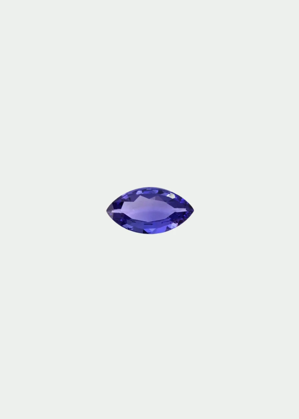 2.21 Ct. Violetish Blue Tanzanite from Tanzania