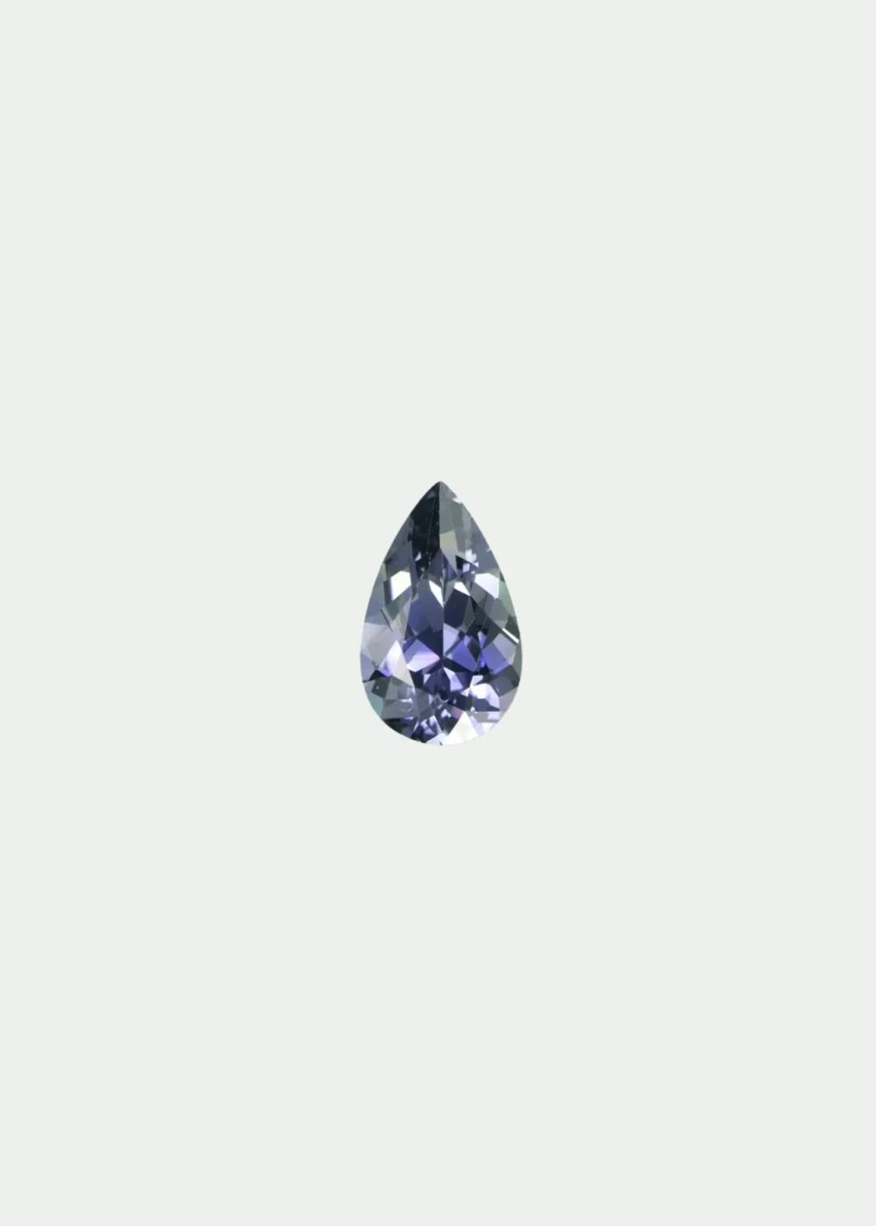 2.46 Ct. Bi Color Tanzanite from Tanzania