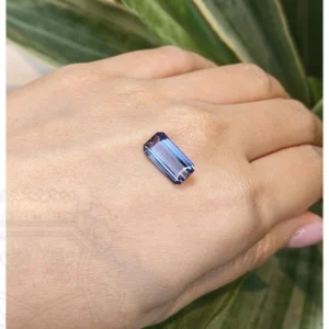 3.79 Ct. Bi Color Tanzanite from Tanzania