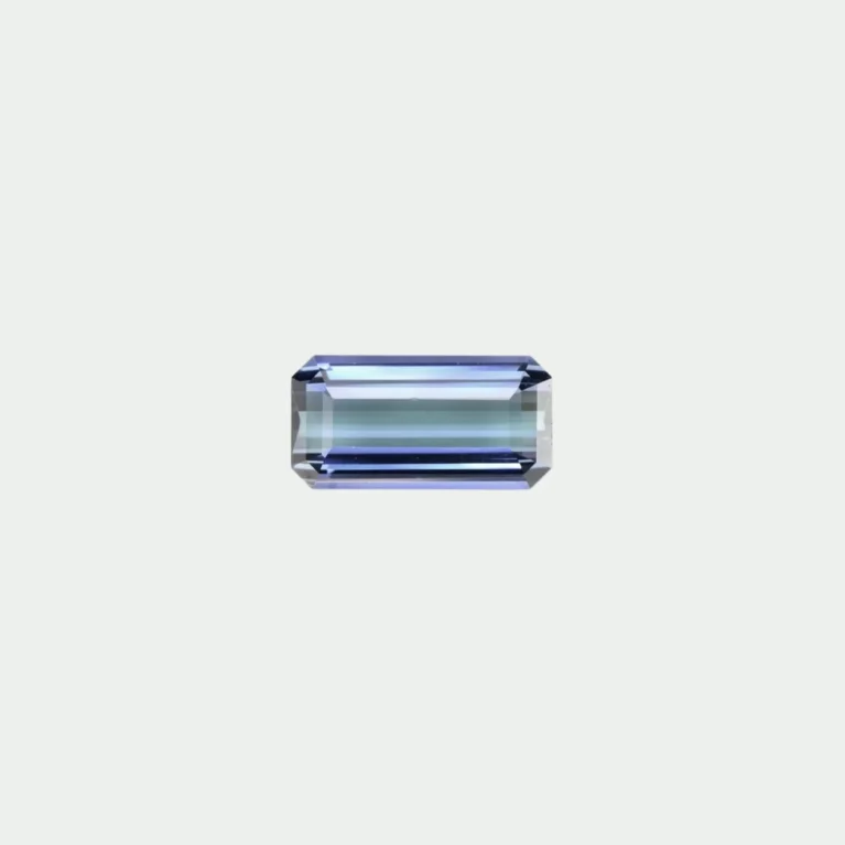 3.79 Ct. Bi Color Tanzanite from Tanzania