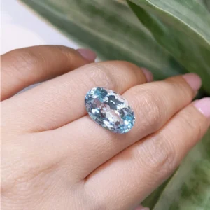 12.35 Ct. Blue Aquamarine from Brazil