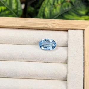 8.48 Ct. Blue Aquamarine from Brazil