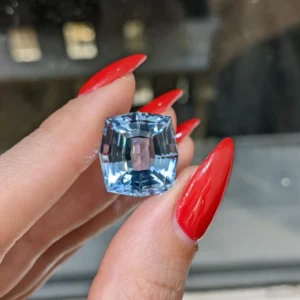 16.87 Ct. Blue Aquamarine from Ceylon (Sri Lanka)
