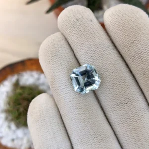 4.47 Ct. Greenish Blue Aquamarine from Ceylon (Sri Lanka)