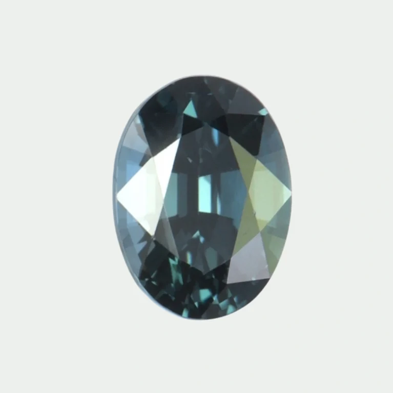 1.24 Ct. Greenish Blue Spinel from Ceylon (Sri Lanka)