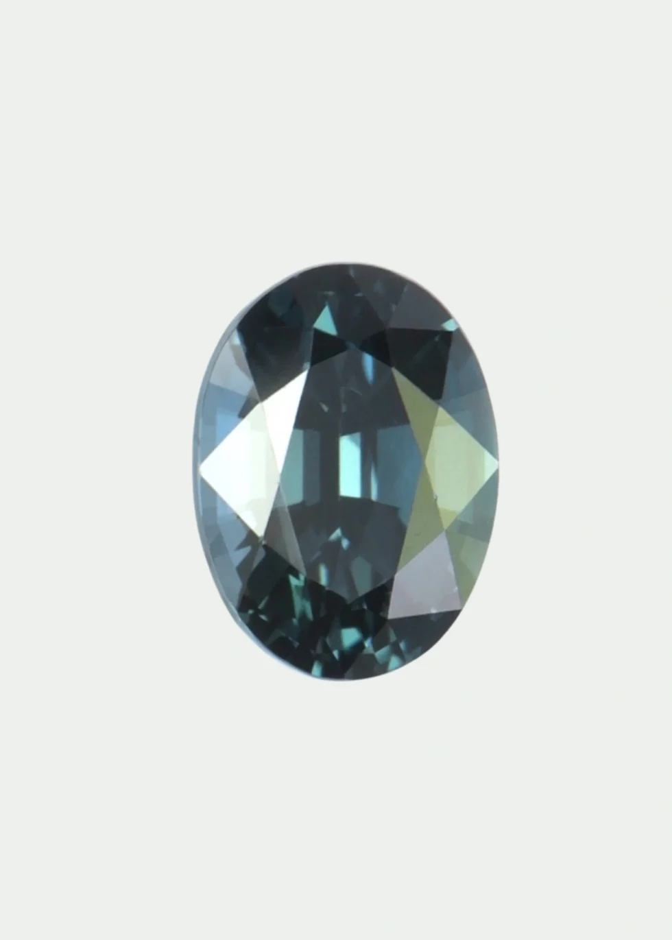 1.24 Ct. Greenish Blue Spinel from Ceylon (Sri Lanka)